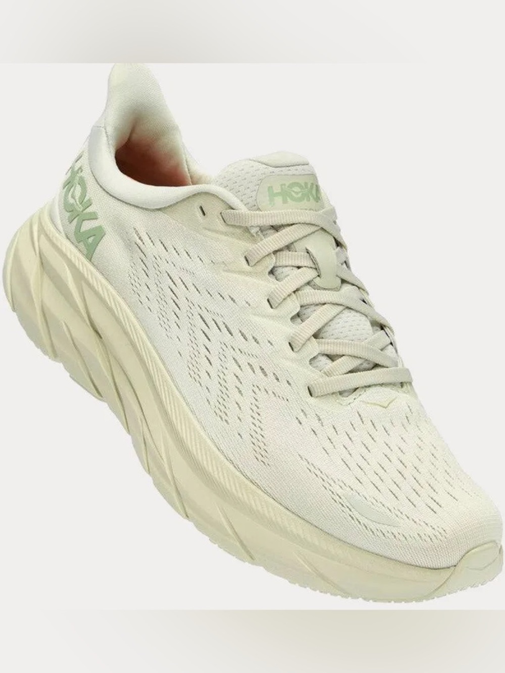 HOKA Clifton 8 - Smoke Green / Celadon